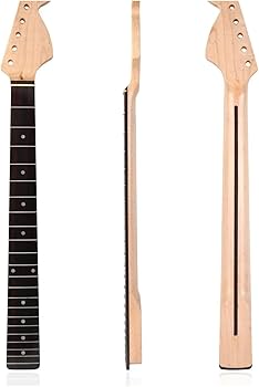 Amazon | 22グレードST用ラージヘッドメイプルハンドルローズウッド指